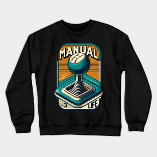 Manual Gear Shift Crewneck Sweatshirt